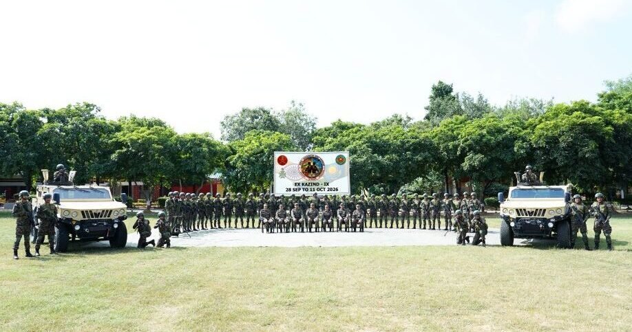 India and Kazakhstan Launch KAZIND-2026 With Advanced Joint Combat Training
