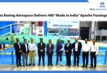 Tata Boeing Rolls Out 400th Apache Fuselage as India Expands Defence Manufacturing Footprint
