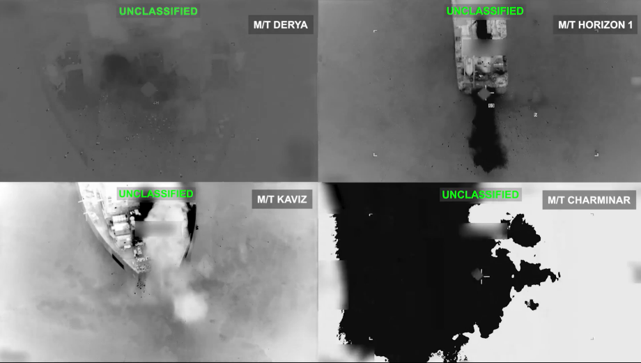 US Strikes Iranian Oil Carriers After Missile Threat to American Warship