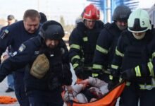 Russian Drone Strike on Ukraine Railway Station Kills 13, Injures 10